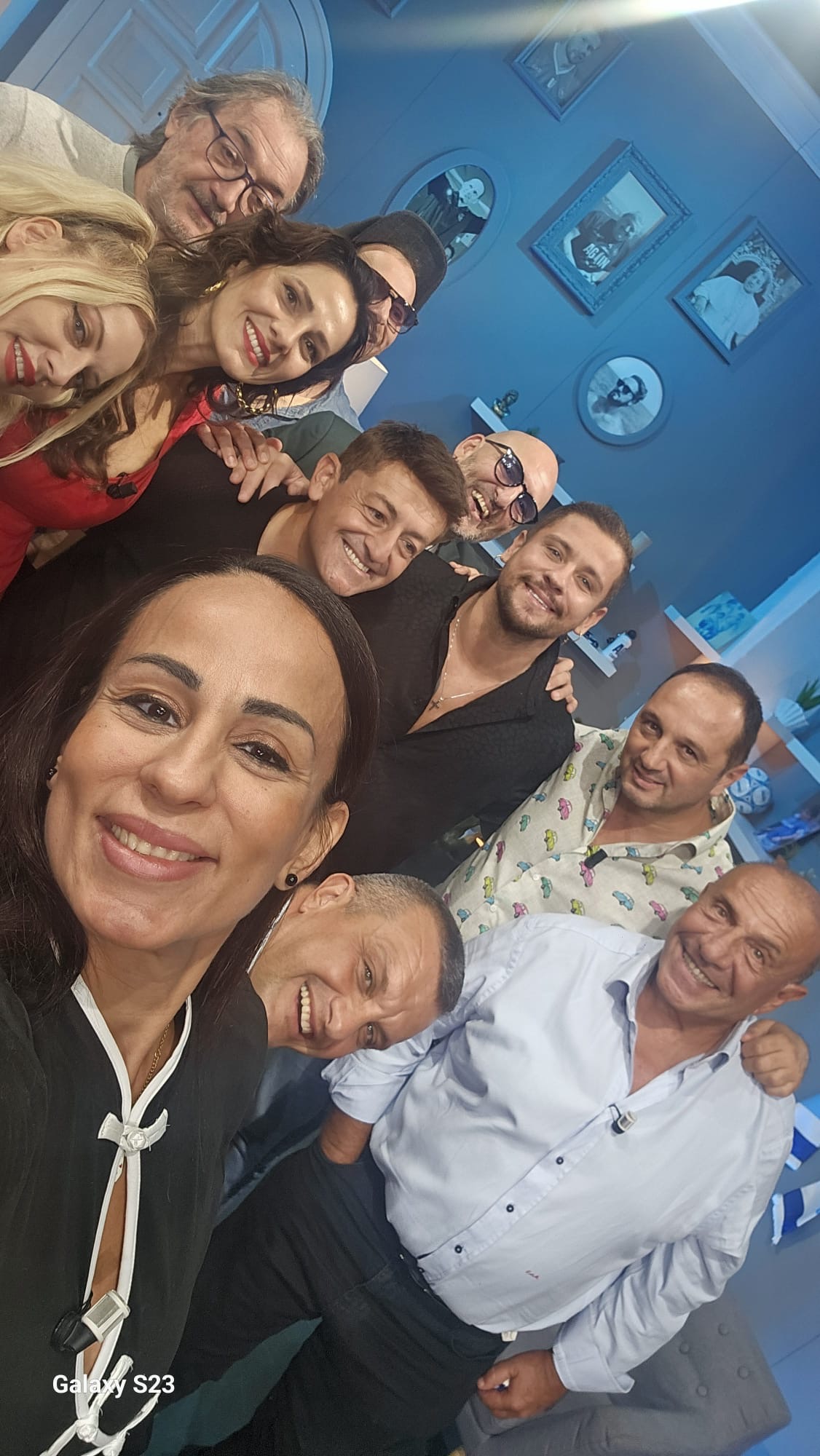 Il cast e gli ospiti di Passione Azzurra